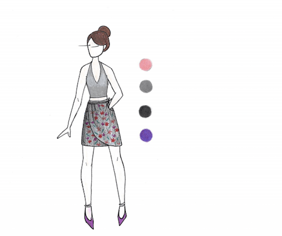 grace pocket article image skirt